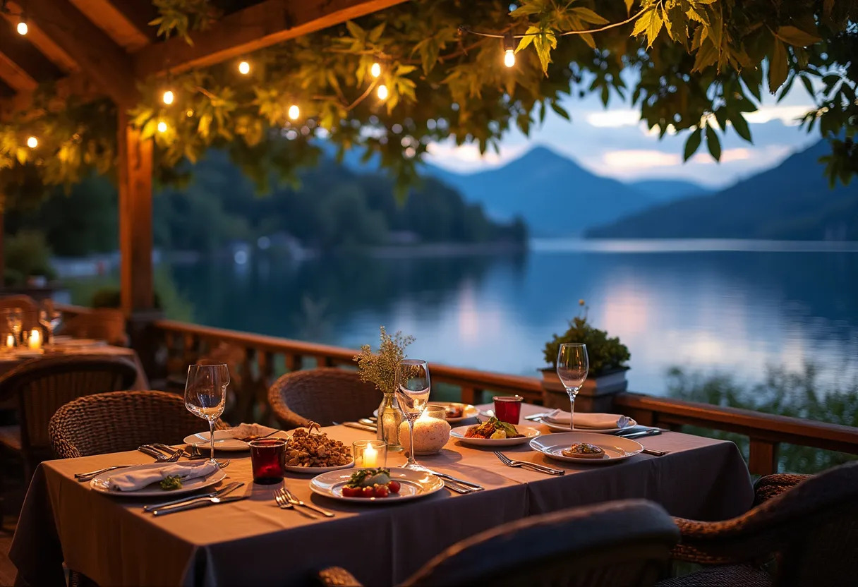 restaurant lac